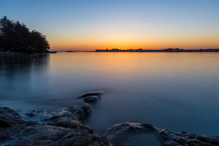 Lever de soeil à Roscoff